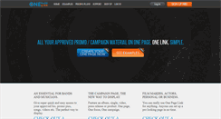 Desktop Screenshot of onepagelink.com